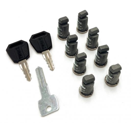 Thule Schlosssatz 8er Satz Zylinderschlsser Schliezylinder One Key System 8-Pack #4508