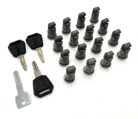 Thule Schlosssatz 16er Satz Zylinderschlsser Schliezylinder One Key System 16-Pack #4516