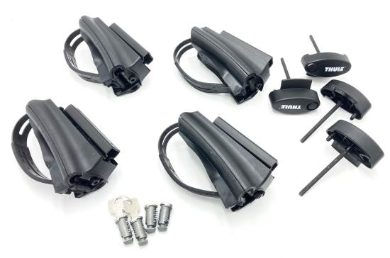 Thule Fusatz Sttzfusatz Basisfe 4er Pack Rapid-System f. Dachreling f. Dachreling #775