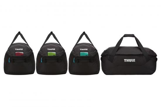 Thule 4er Taschenset für Dachboxen Reisetaschen Sportaschen Set GoPack #8006