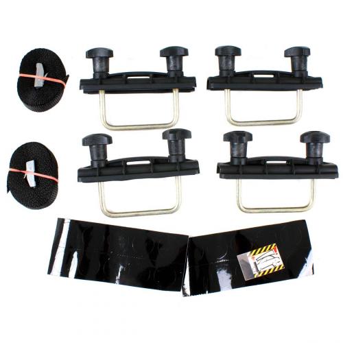 Thule U-Bgel Schraubbefestigung Montagesatz fr Dachboxen M8x90x75 #10742