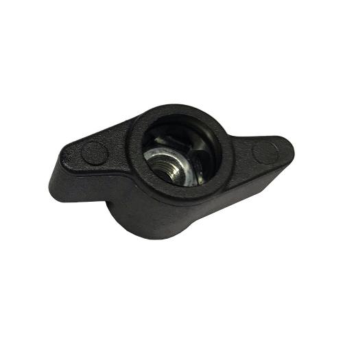 Flgelmutter Rndelmutter Handmutter Knebelmutter fr M6 x 0,75 Feingewinde - Menge: 1 Stck