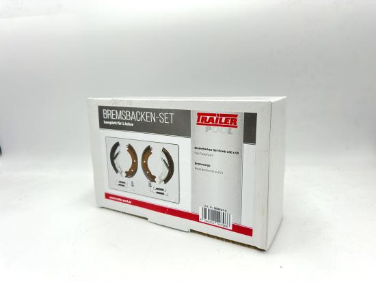 Bremsbackensatz f�r Knott, 200 x 50, inkl. Federnsatz