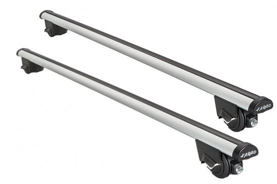 Farad Dachtrger SM02 Alu120 f. Mazda 5 mit Reling, Bj. 2005-2010, 5-Trer MPV