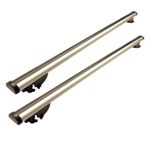 Farad Dachtr�ger BM04 Alu120 f. BMW iX3 mit integ Reling, Bj. 2021-2025, 5-T�rer SUV