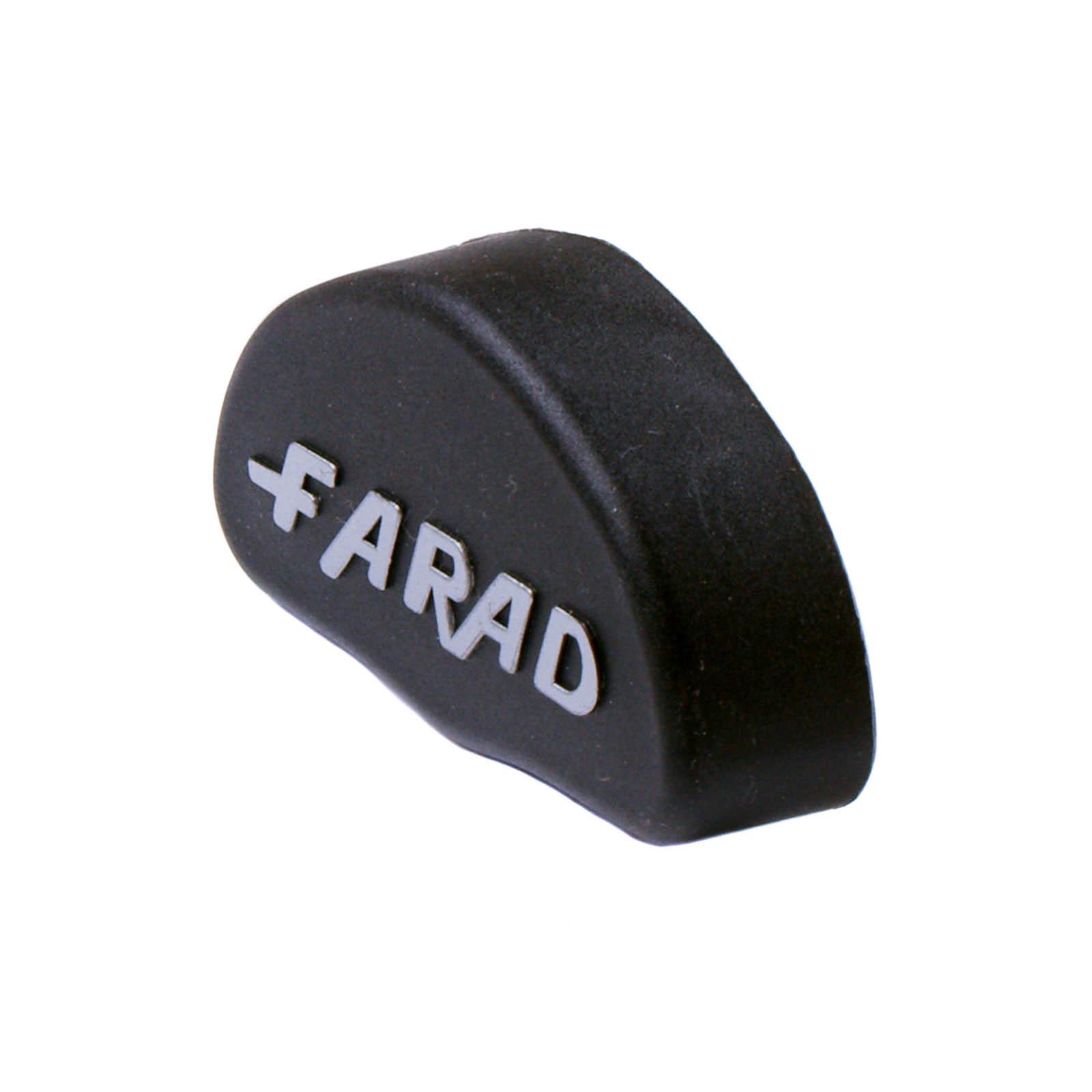 FARAD Abdeckkappe Endkappe Rohrkappe Deckel für ALU -Tragrohre mit Logo  #90241/6