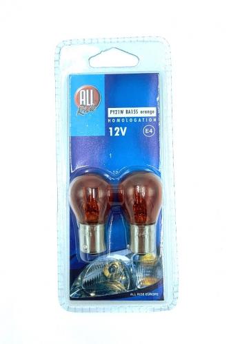 Universal Glhbirne orange 12V Blinkerbirne Blinkerlampe PY21W E4 2er Set