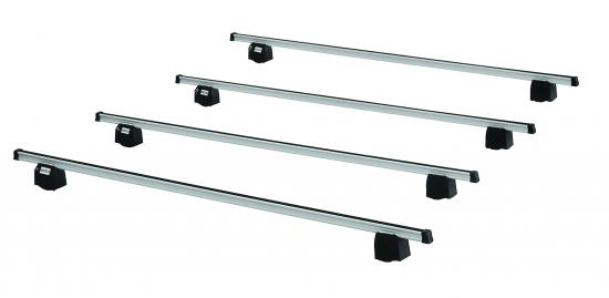 Fabbri Barro Dachtr�ger 4er Set ALU 150+17419400 f. VW T5 mit Fixpunkten Bj. 2003-2015
