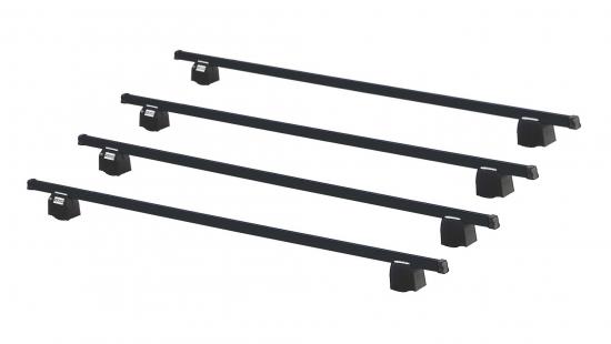 Fabbri Barro Dachtr�ger 4er Set Stahl 150+17419400 f. VW T5 mit Fixpunkten Bj. 2003-2015