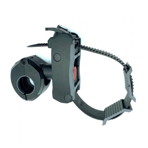Uebler Abstandshalter Rahmenhalter Haltearm mit Zahnband alle Lngen & Schlsselcode whlbar - Lnge: 1.Rad - Schlosscode: 928