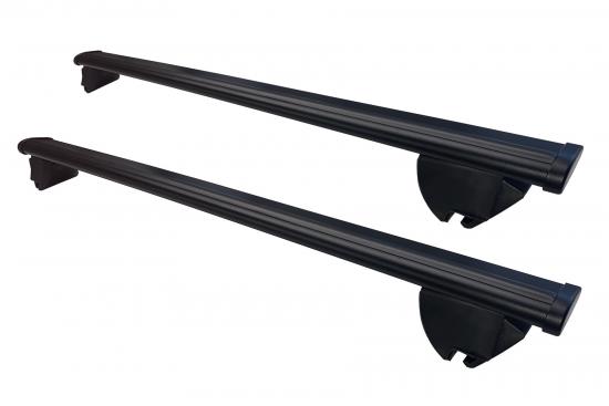 Farad Dachtr�ger Hilo Aero120 black f. BMW iX3 mit integ Reling, Bj. 2021-2025, 5-T�rer SUV