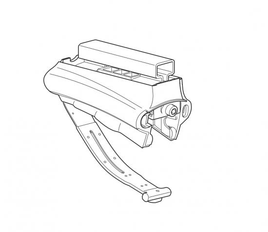 Thule Sttzfu Grundgestell Basisfu Ersatz Rapid Fu aus 775 #50005