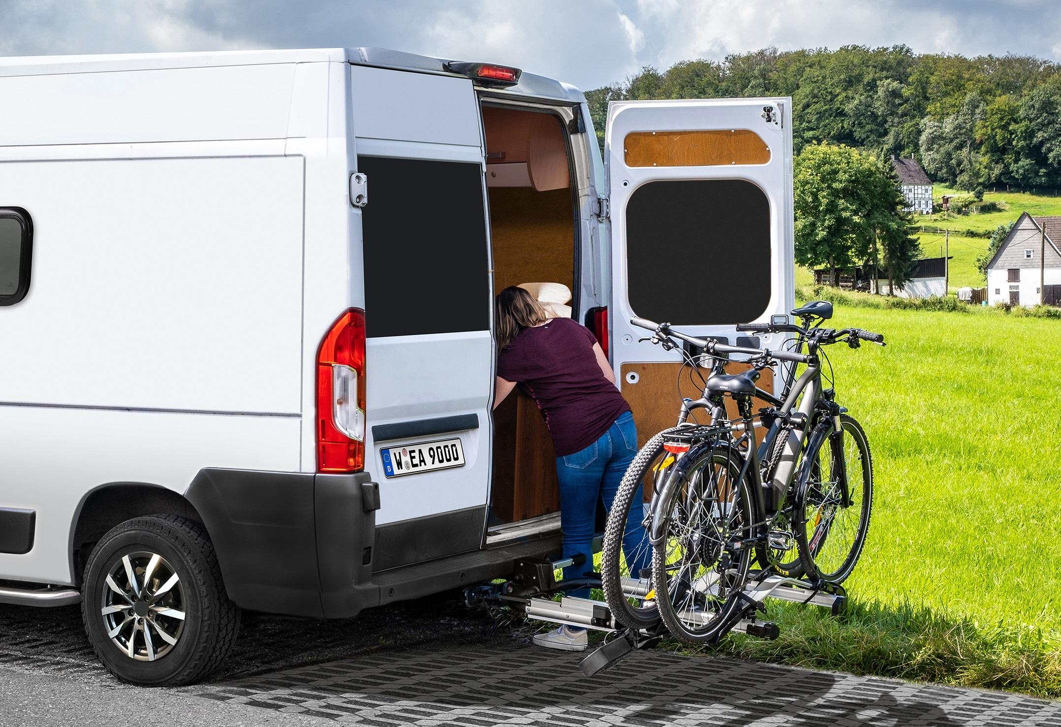 E-Bike Fahrradträger Hecktür für Ducato, Peugeot Boxter, Citroen