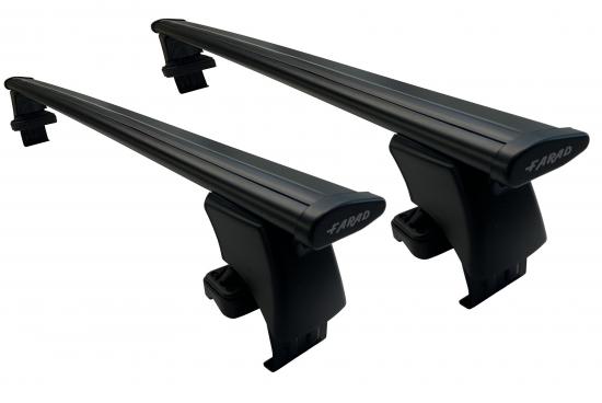 Farad Dachtrger BS134 Aero130 Black f. Hyundai i20 ohne Glasdach, Bj. 2014-2020, 5-Trer Schrgheck