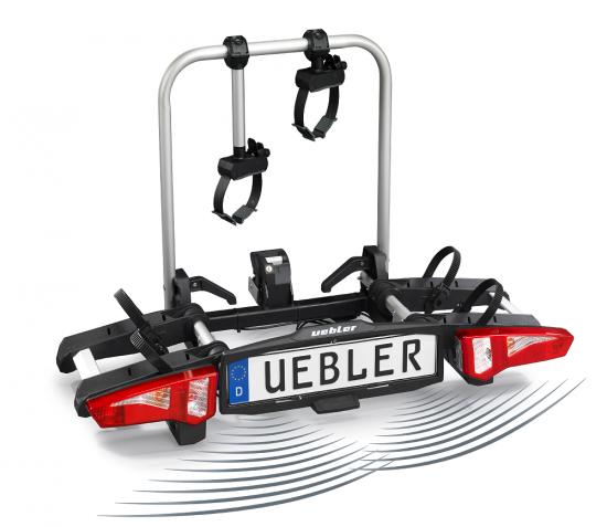 Uebler E-Bike Fahrradtrger Anhngerkupplungstrger Hecktrger i21 Z 90 Grad #18110-DC mit Einparkhilfe