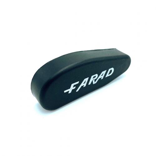 FARAD Abdeckkappe Links Endkappe Rohrkappe Deckel fr Aero-Tragrohre mit Logo #90241/6 left