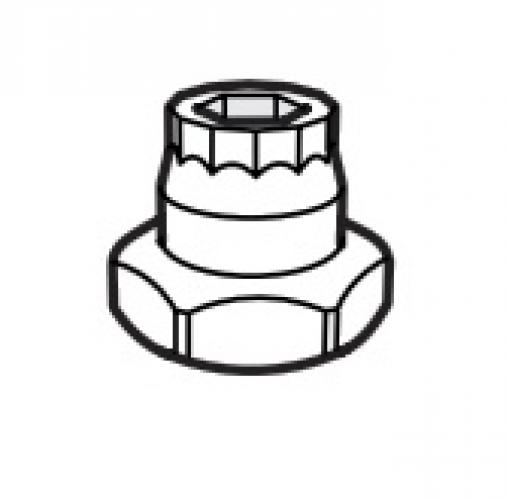 Thule Spezialmutter f. Fixpoint Evo Montagekits 7XXX #54672