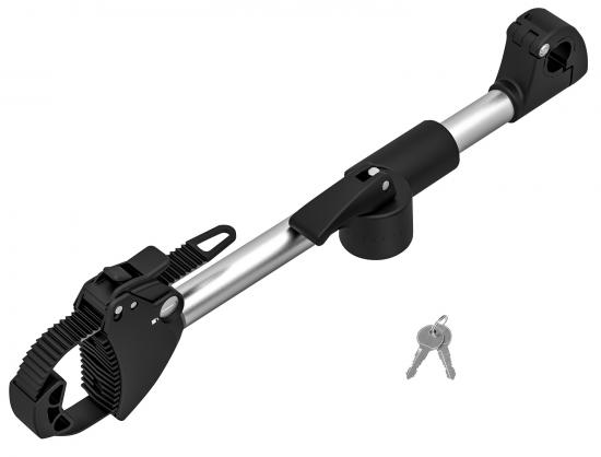 Eufab verstellbarer Abstandshalter Rahmenhalter Greifarm f�r Fahrradtr�ger Strap 2. Rad, ca. 40cm #11248