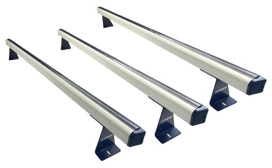 Farad Dachtrger Grundtrger Gepcktrger Commercial Bars AC06.3 Alupack 130.3 3er Set