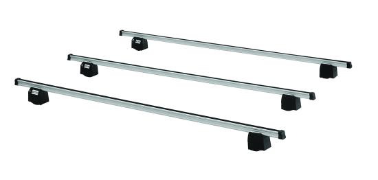 Fabbri Barro Dachtrger 3er Set ALU 180 f. Toyota Proace mit Fixpunkten ohne Glasdach, Bj. 2016-, Van