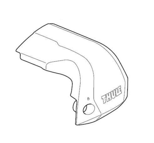 Thule Abdeckkappe fr Edge Fixpoint Rechts #54737