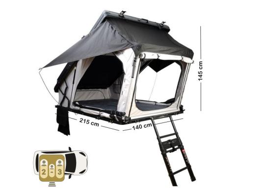 Gordigear Hapuku Hartschalen-Dachzelt