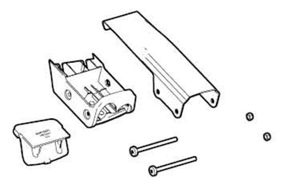 Thule Montagehaken oben links f�r 911 - 54296