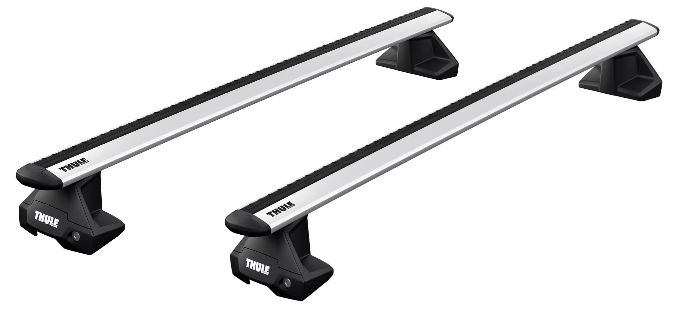 Thule Clamp WingBar Evo Dachtr ger f. Nissan Qashqai J11 mit