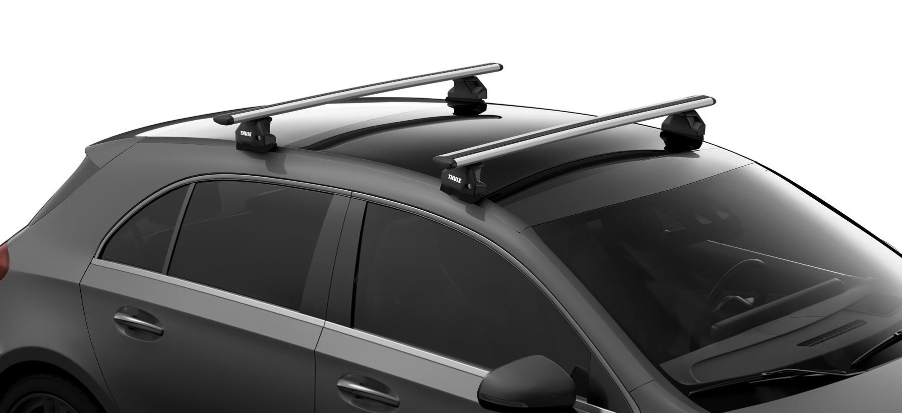 Dachträger Gepäckträger für Mazda 2 2007-2015 Auto Grundträger Silber