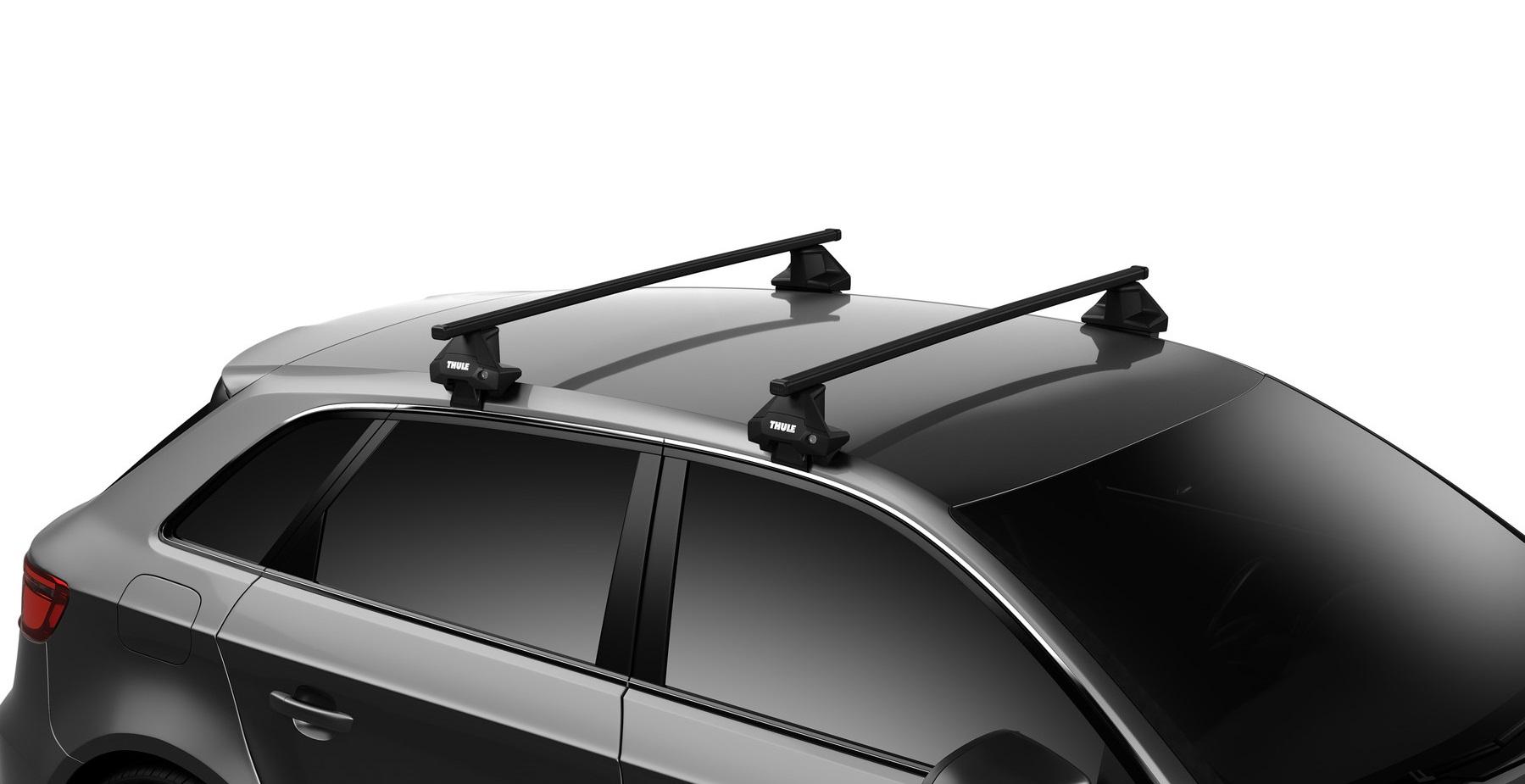 Thule Clamp SquareBar Evo Dachträger f. VW Golf VII, Bj. 2012-2021