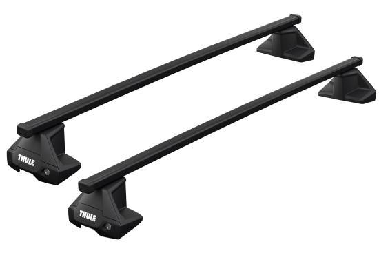 Thule Clamp SquareBar Evo Dachtrger f. Seat Ateca mit Normaldach, Bj. 2016-, 5-Trer SUV