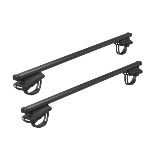 Thule Dachtr�ger Grundtr�ger Relingtr�ger Oversize Rail SquareBar Evo Set 7108 7122