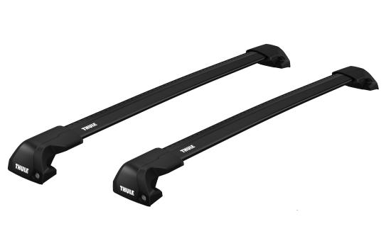 Thule Flush Rail WingBar Edge Black Dachtrger f. Suzuki Vitara mit integrierter Reling, B. 2015-, 5-Trer SUV