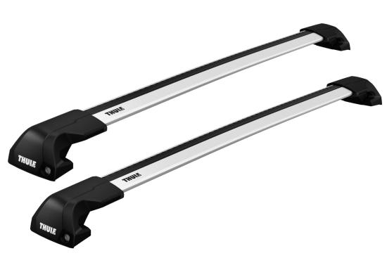 Thule Flush Rail WingBar Edge Silver Dachtrger f. Ford Tourneo Connect Connect mit integrierter Reling, Bj. 2014-, Hochdachkombi