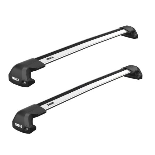 Thule Fixpoint WingBar Edge Silver Dachtrger f. Dacia Dokker mit Fixpunkten, Bj. 2012-2021, 5-Trer MPV
